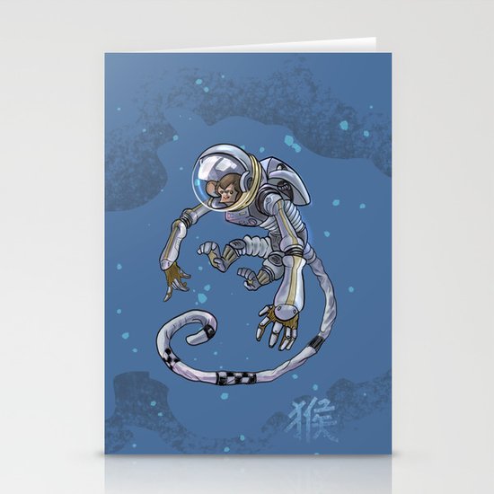Astro Zodiac Force 09: Monkey Stationery Cards