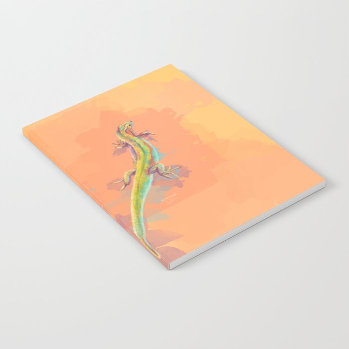 Desert Colors - Lizard Illustration Notebook