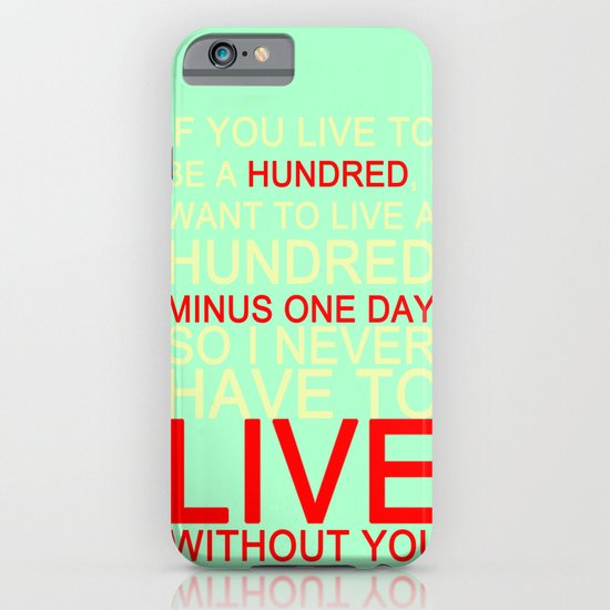 quotes iPhone & iPod Case