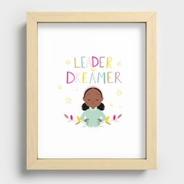 Leader & Dreamer Recessed Framed Print