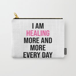 Disease Overcome Become Healthy Again Carry-All Pouch