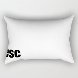 Esc Rectangular Pillow