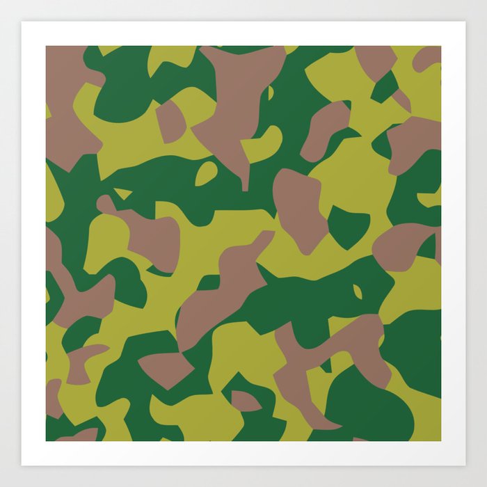 military clothes Art Print