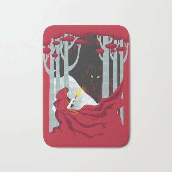Into the Woods Bath Mat