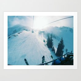 On the Way Up Art Print | Nature, Photo, Landscape 