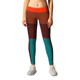 color square 7 Leggings