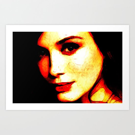 Christina Hendricks Art Print