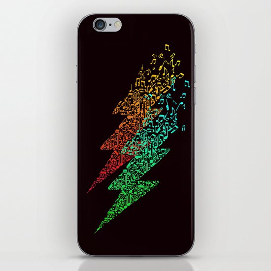 Electro music iPhone Skin