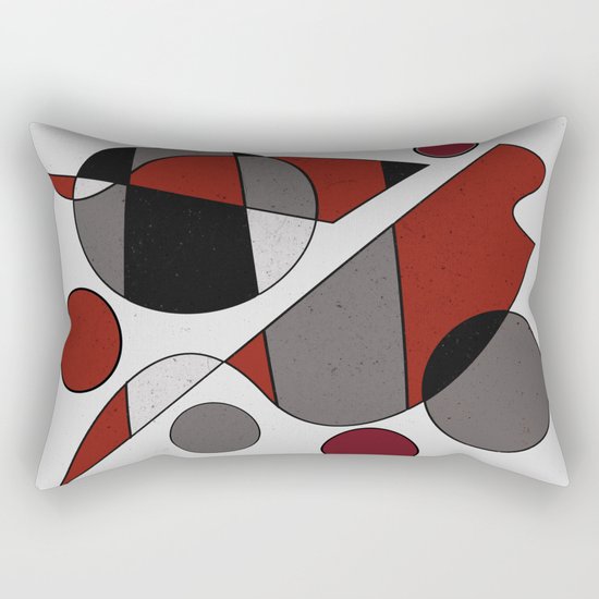 Abstract #128 Rectangular Pillow