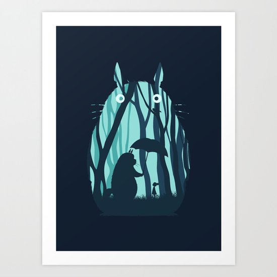My Neighbor Totoro's Art Print