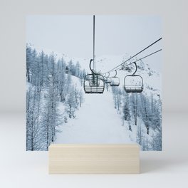Lake Louise Chairlift Mini Art Print