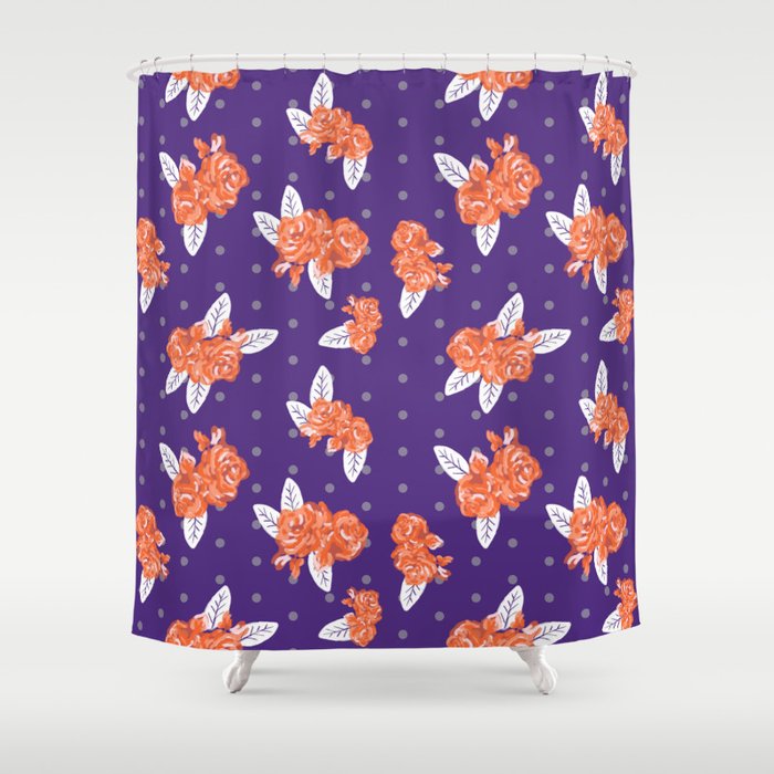 Floral Clemson Sports College Football University Varsity Team