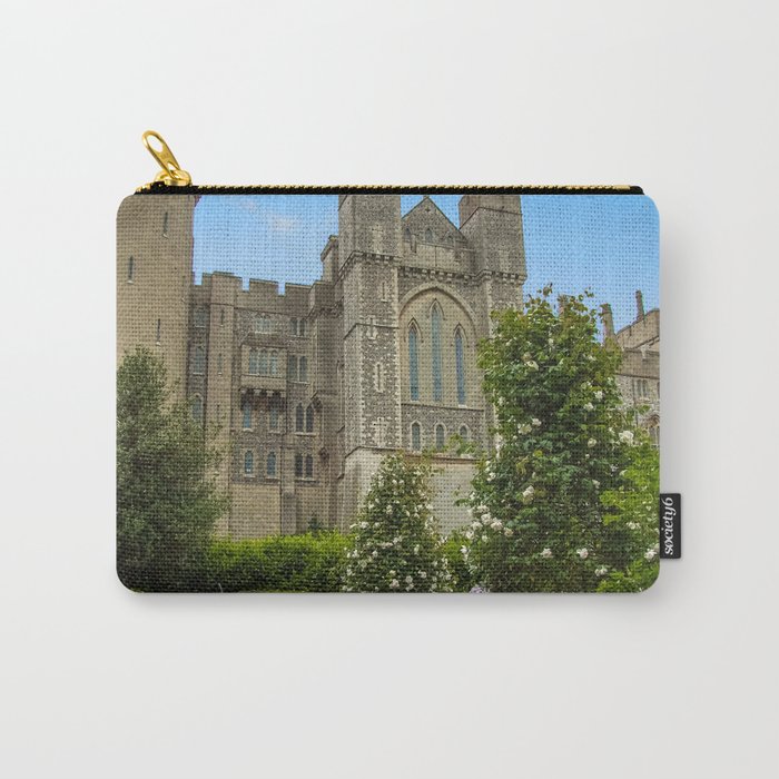 Great Britain Photography - Beautiful Garden Outside The Arundel Castle Carry-All Pouch