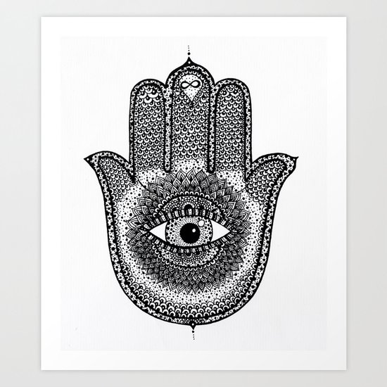 Hamsa Art Print