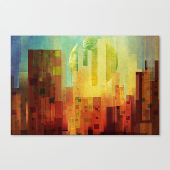 Urban Sunset II Canvas Print