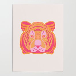 Tiger face Poster