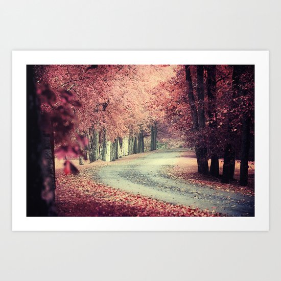 Think Pink Art Print