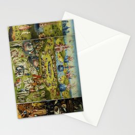 The Garden of Earthly Delights  Stationery Card