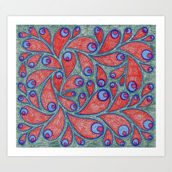 Eyes 2 Art Print