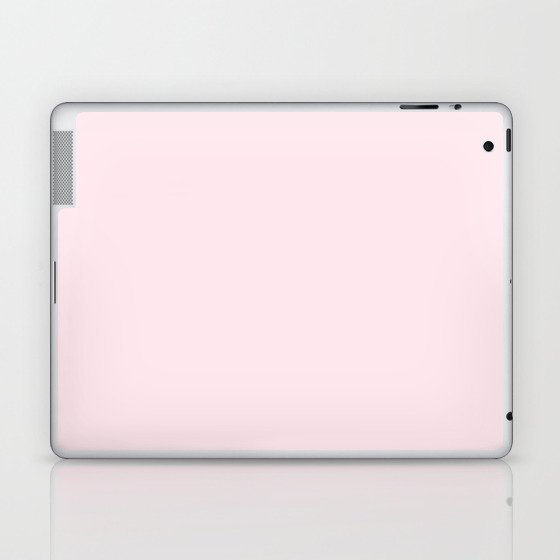 Pink Fabric Laptop & iPad Skin