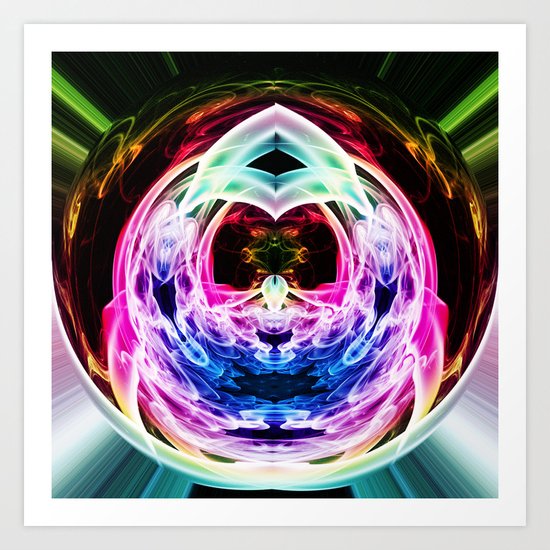 Crystal Ball 3 Art Print