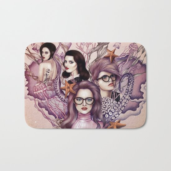 Us and Them Bath Mat