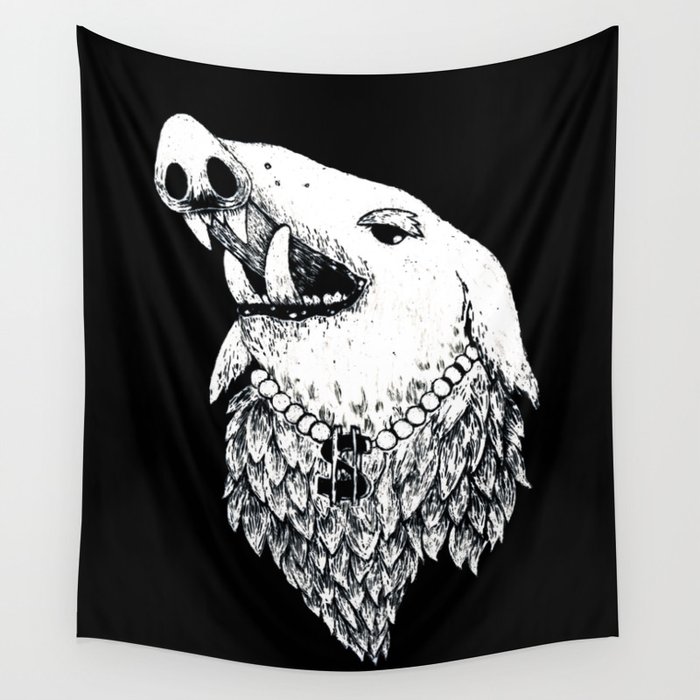 City Wildlife Wall Tapestry