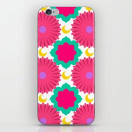 Mystical flower iPhone Skin