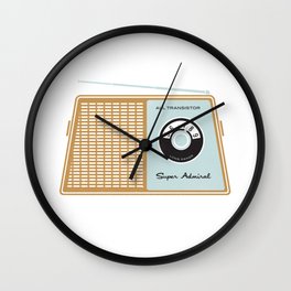 Radio - Super Admiral Wall Clock