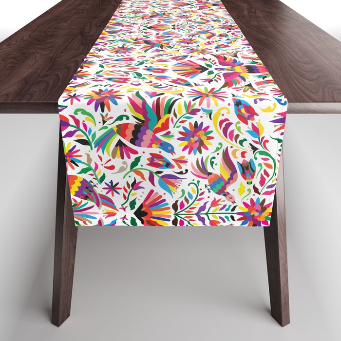 Colorful Mexican Pattern Table Runner