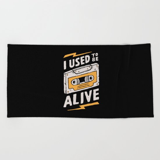 Alive Beach Towel