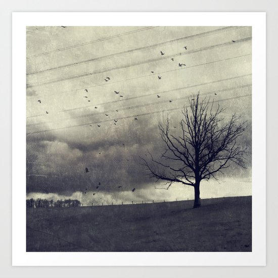 one of these days - autumn mood Art Print