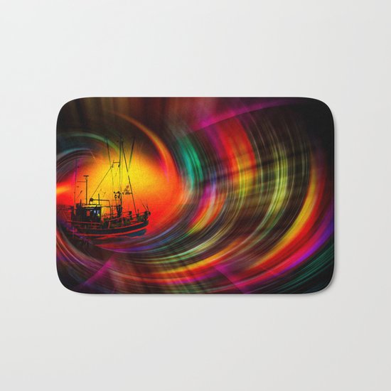 Time Tunnel 3 Bath Mat