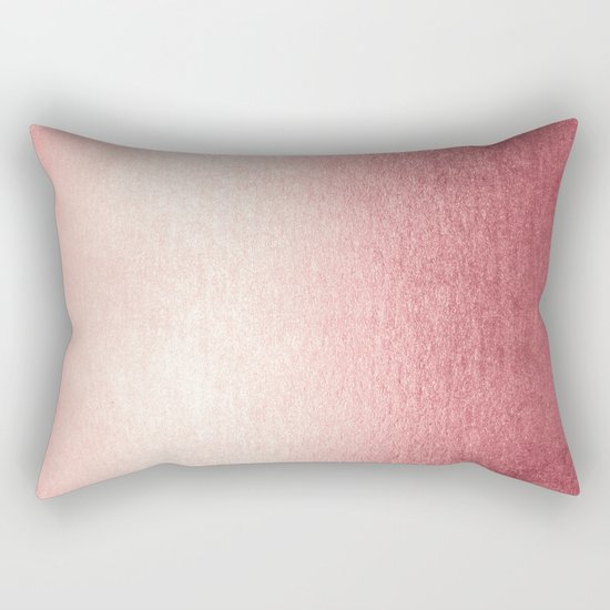 Simply Rose Gold Twilight Rectangular Pillow