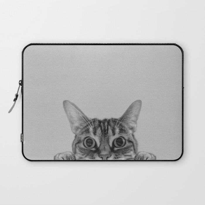 Peekaboo Cat Laptop Sleeve
