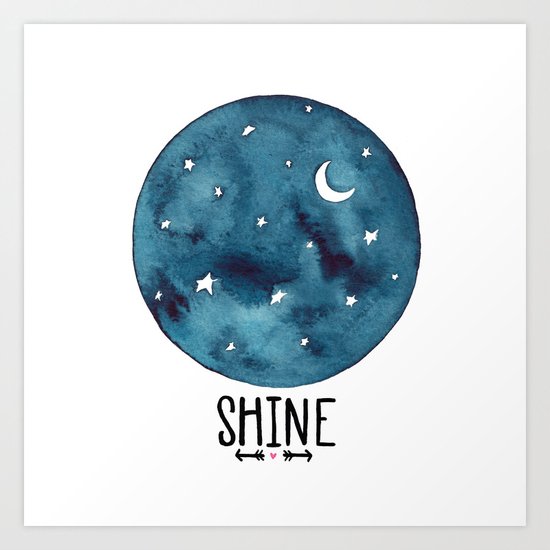 Shine Art Print