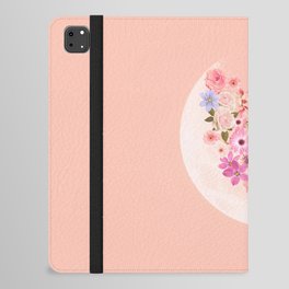 Spring Floral Moon iPad Folio Case