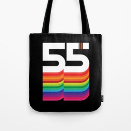 55 Years "birthday" Tote Bag