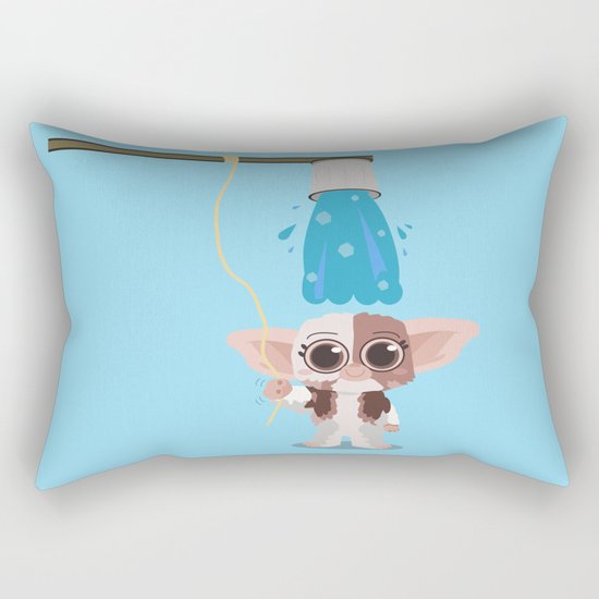 Ice bucket challenge Gizmo Rectangular Pillow