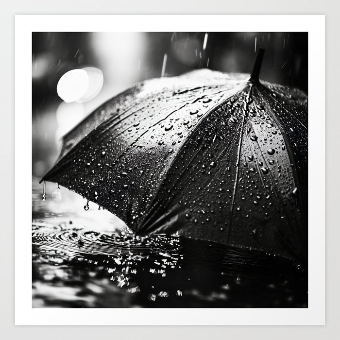 Rainy Days Art Print