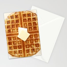 Waffle Morning Stationery Card