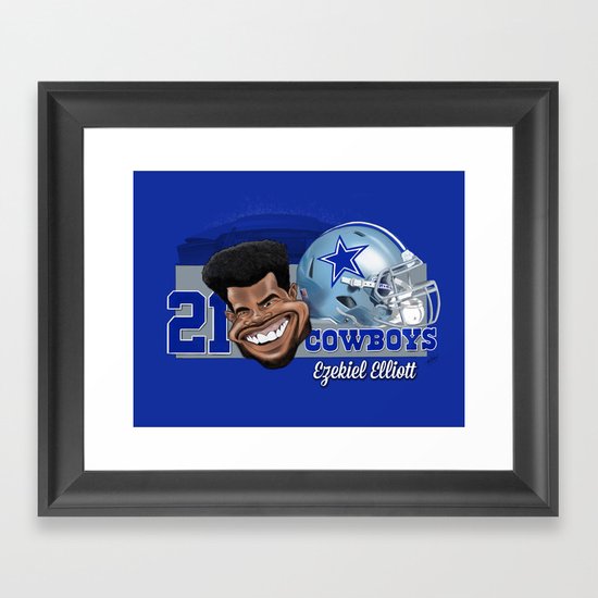 "Zeke" 2016 Framed Art Print