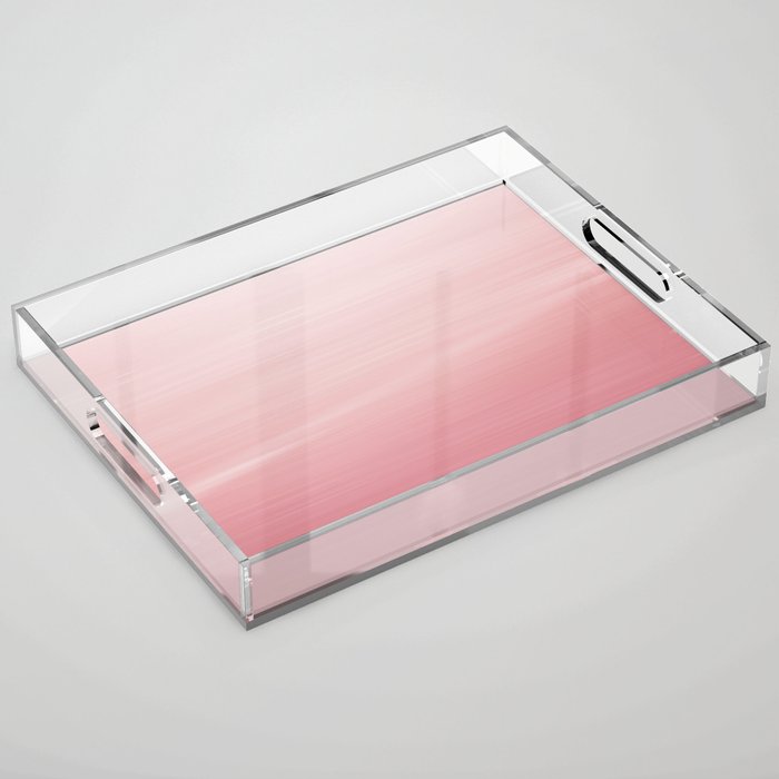 Pink Ombré Acrylic Tray