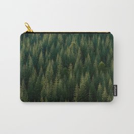 GREEN FOREST PATTERN Carry-All Pouch