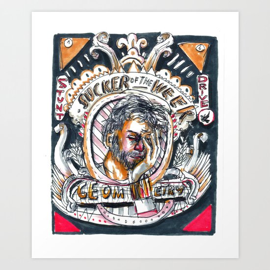Sucker of the Week Art Print