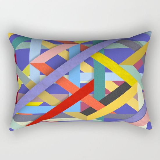 Abstract #278 Rectangular Pillow