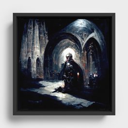 In the shadow of the Inquisitor Framed Canvas