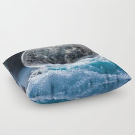 Crystal Frozen Bubble Floor Pillow