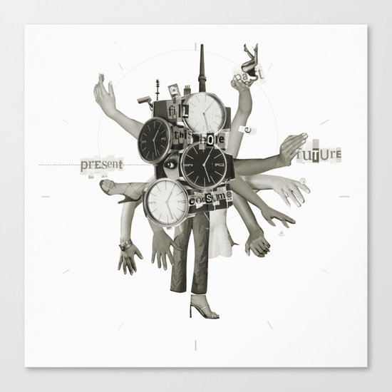 timetable Canvas Print