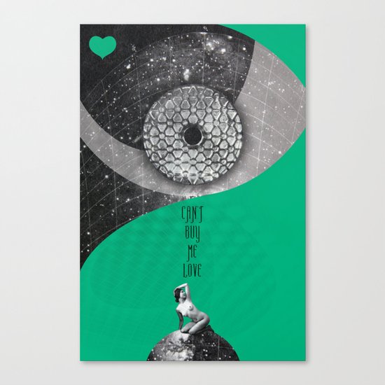 Can't buy me Love (Rocking Love series) Canvas Print